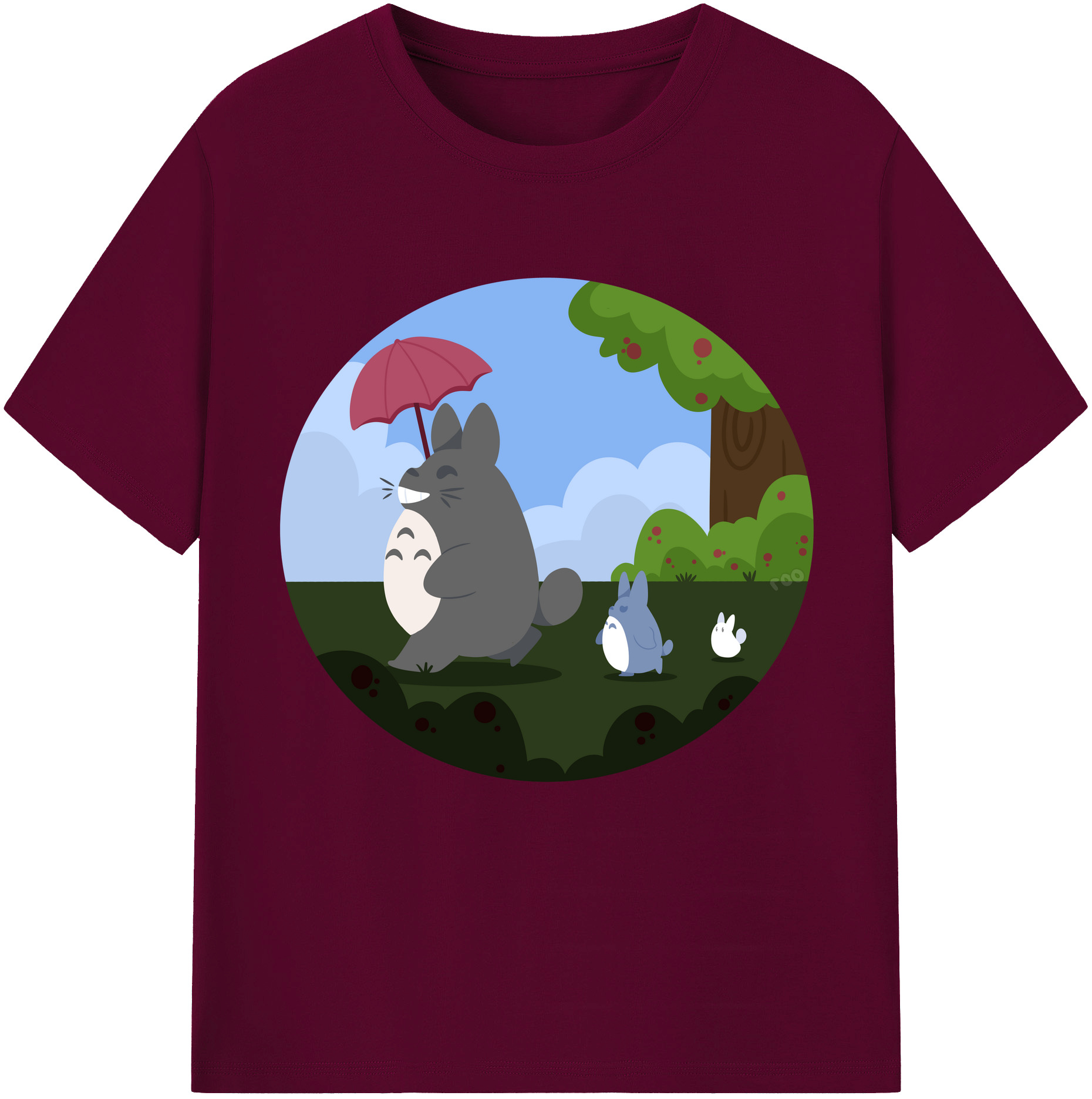 （画像用） となりのトトロ 草壁メイ 草壁サツキ My Neighbor Totoro Satsuki Kusakabe Mei Kusakabe レディースカジュアルプリントTシャツ（綿100％）